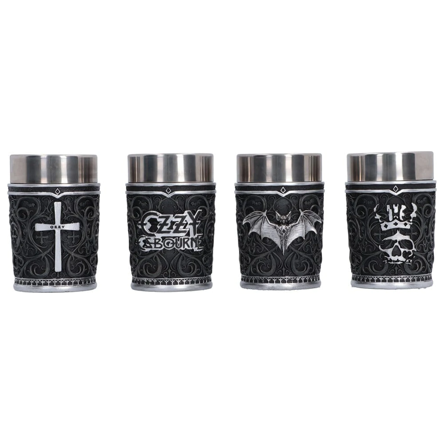 Ozzy Osbourne Shot Glass Set Prince of Darkness 9 cm fotografii produktu