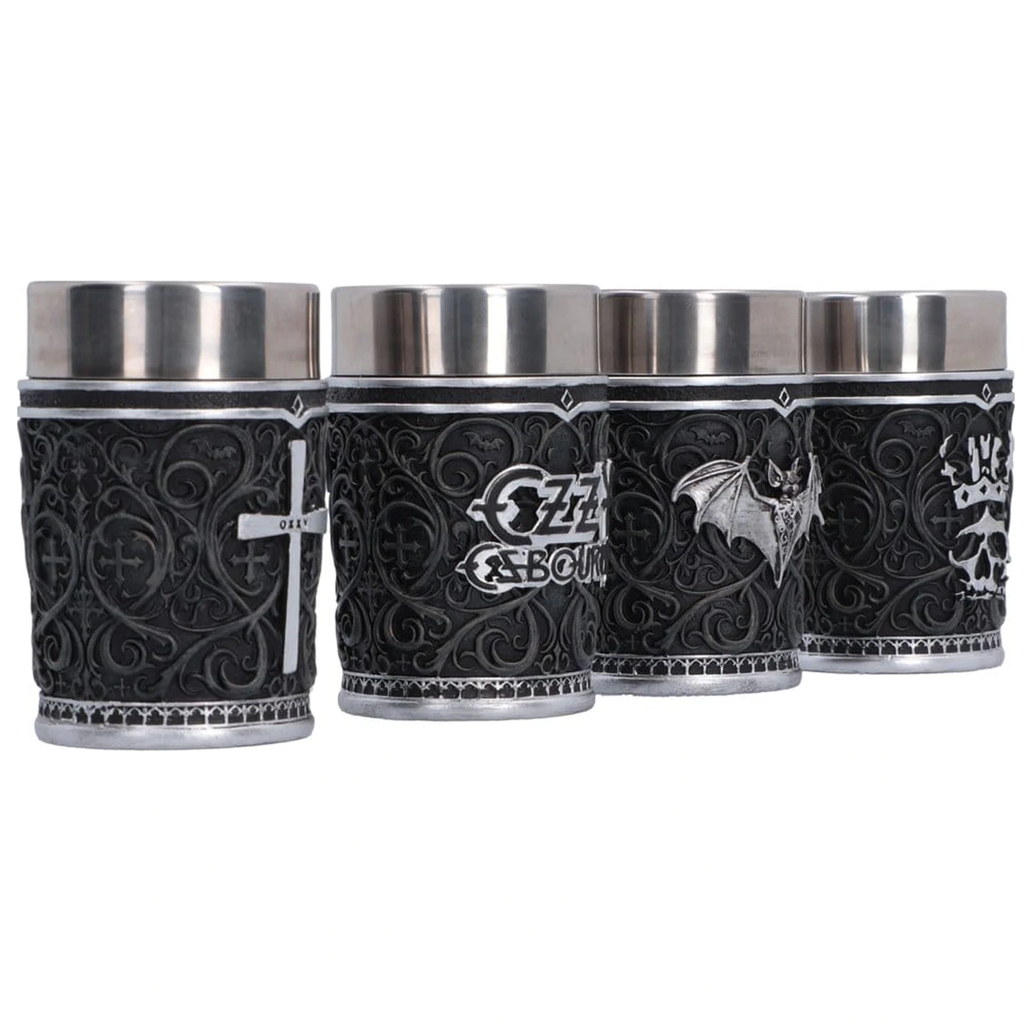 Ozzy Osbourne Shot Glass Set Prince of Darkness 9 cm fotografii produktu