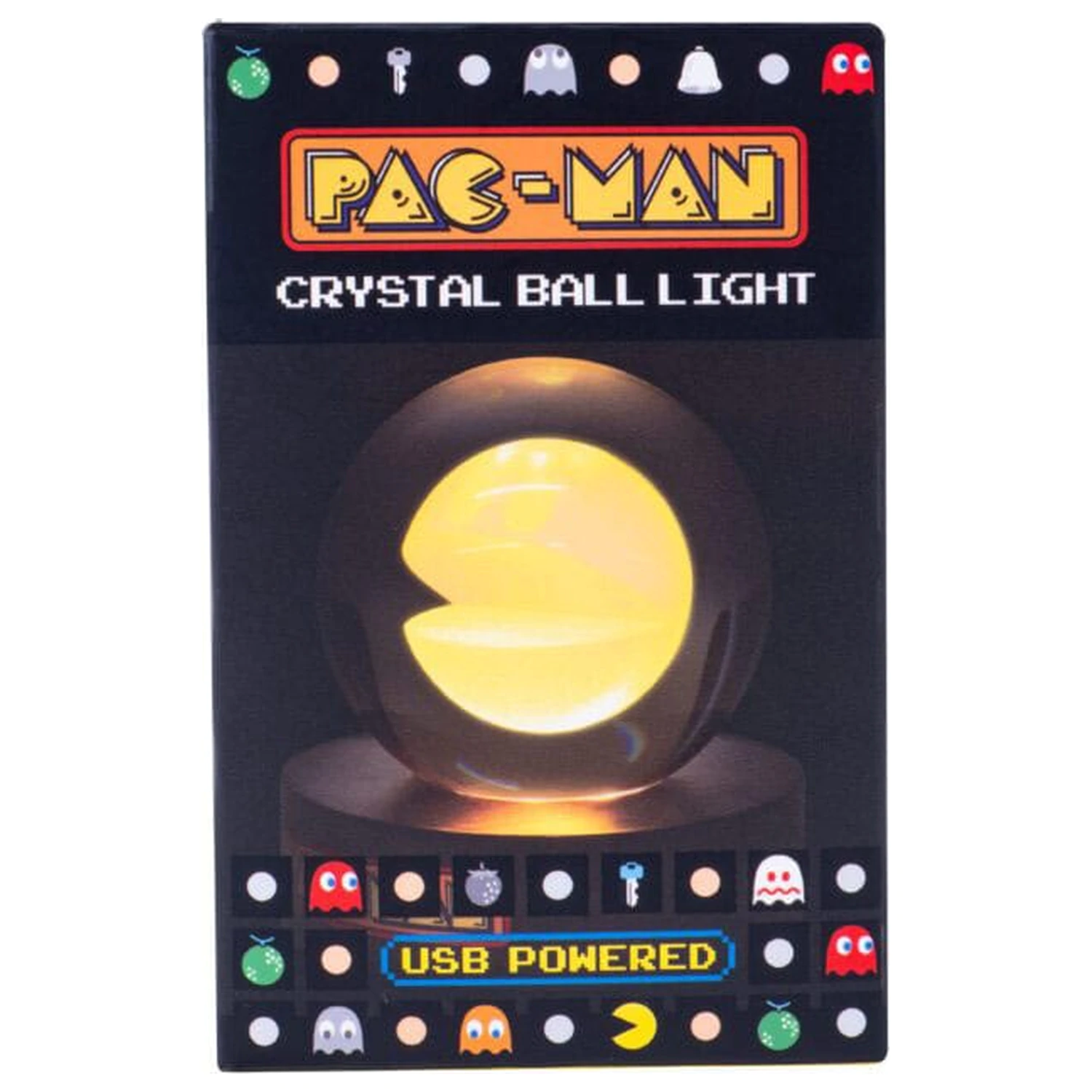 Pac-Man Lampa Křišťálová Koule 8 cm fotografii produktu