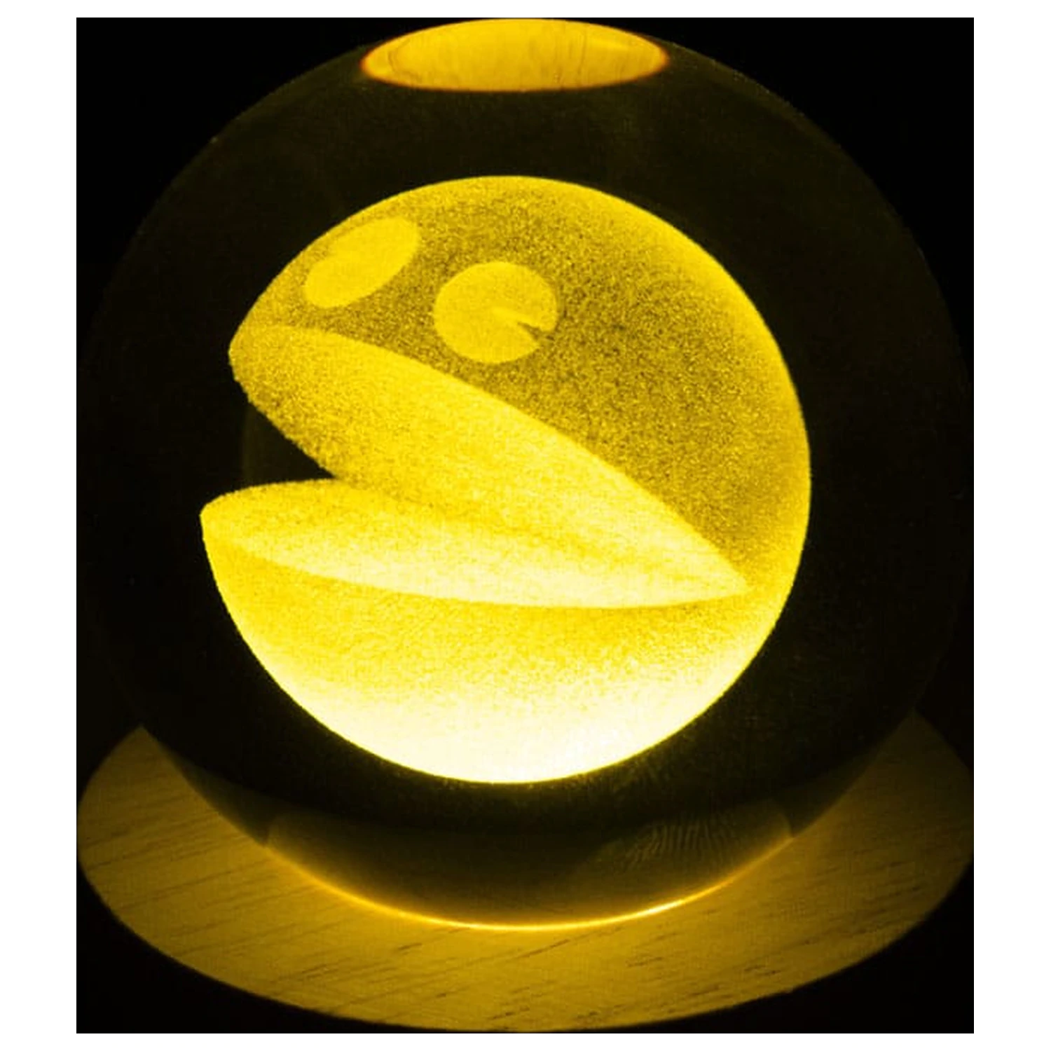 Pac-Man Lampa Křišťálová Koule 8 cm fotografii produktu