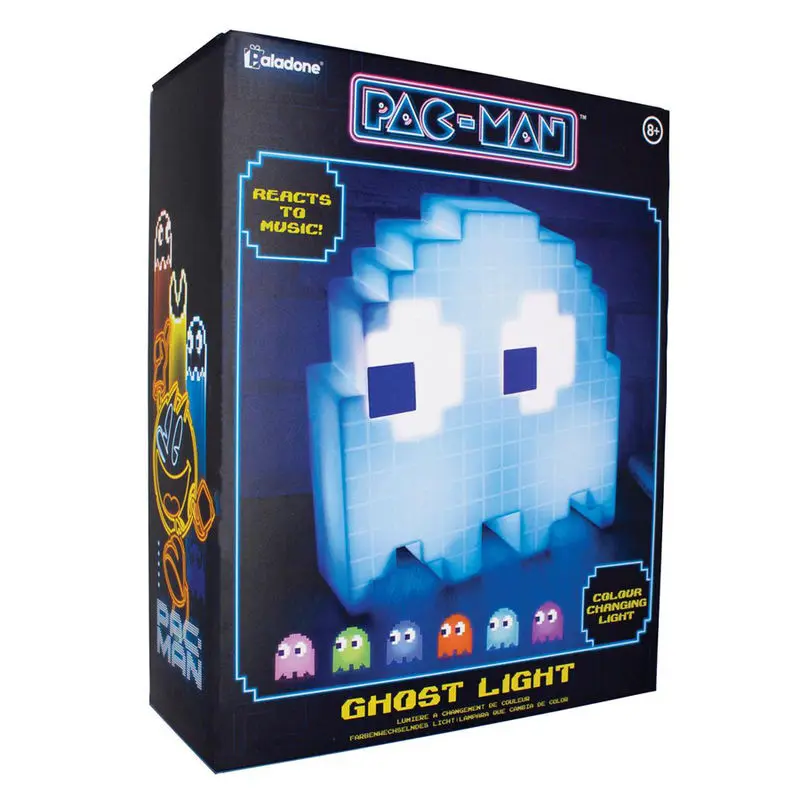 Pac-Man LED lampa Duch 20 cm fotografii produktu