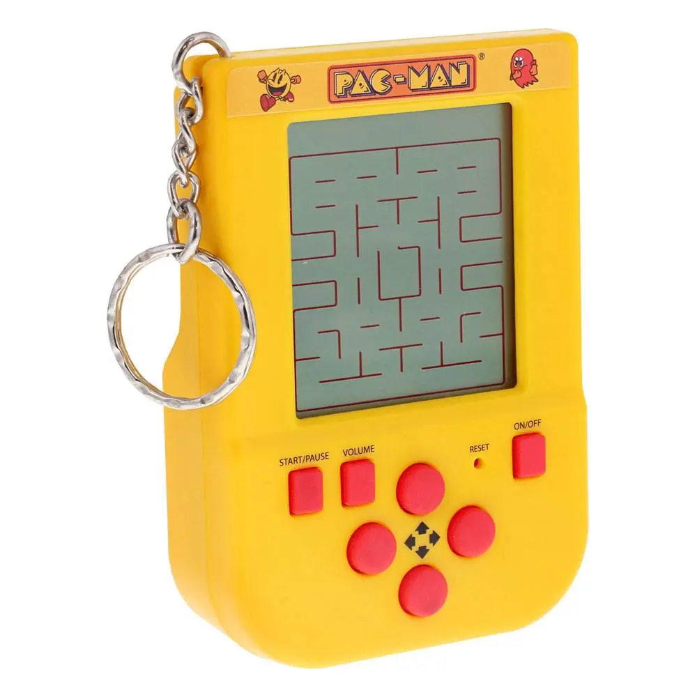 Pac-Man Mini Retro kapesní video hra přívěsek na klíče fotografii produktu