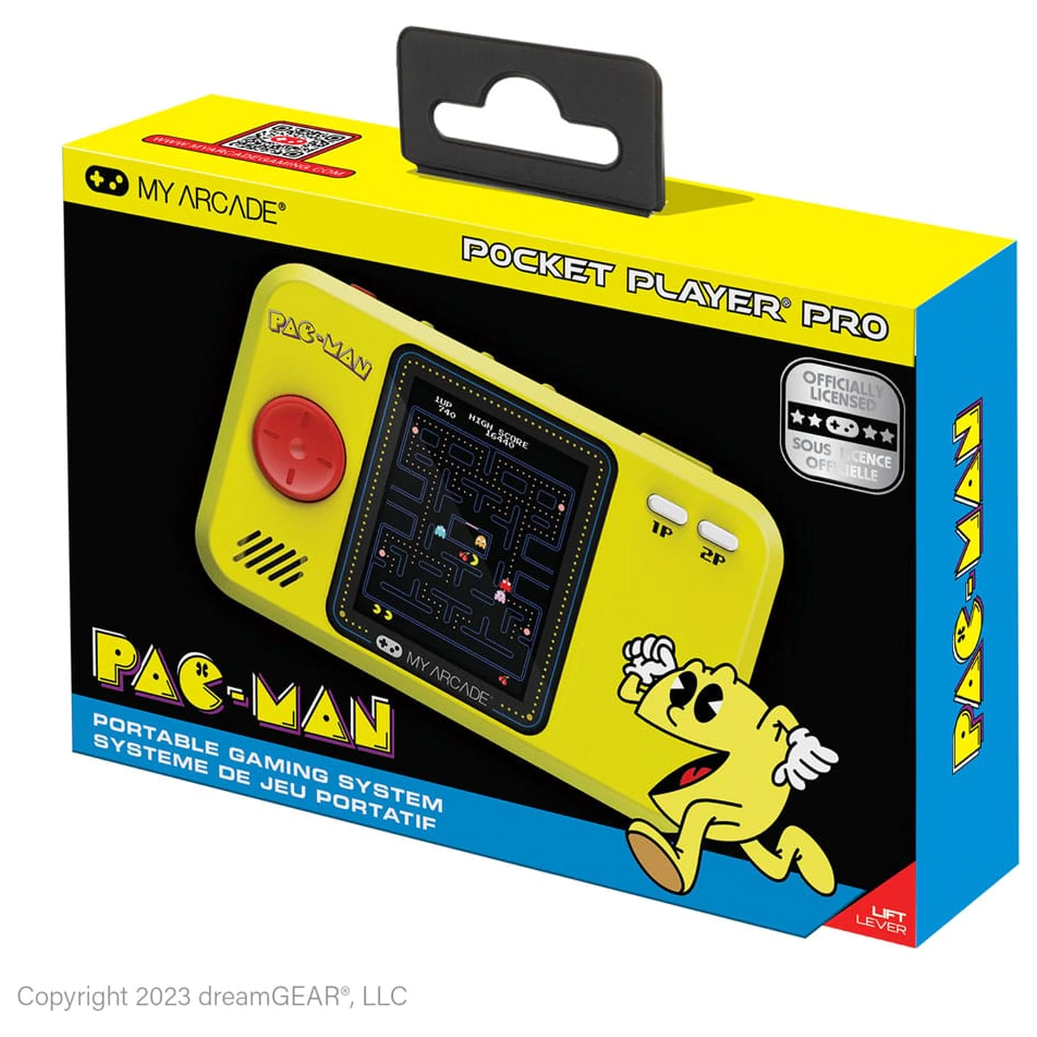Pac-Man Přenosný herní systém Kapesní hráč Pro fotografii produktu