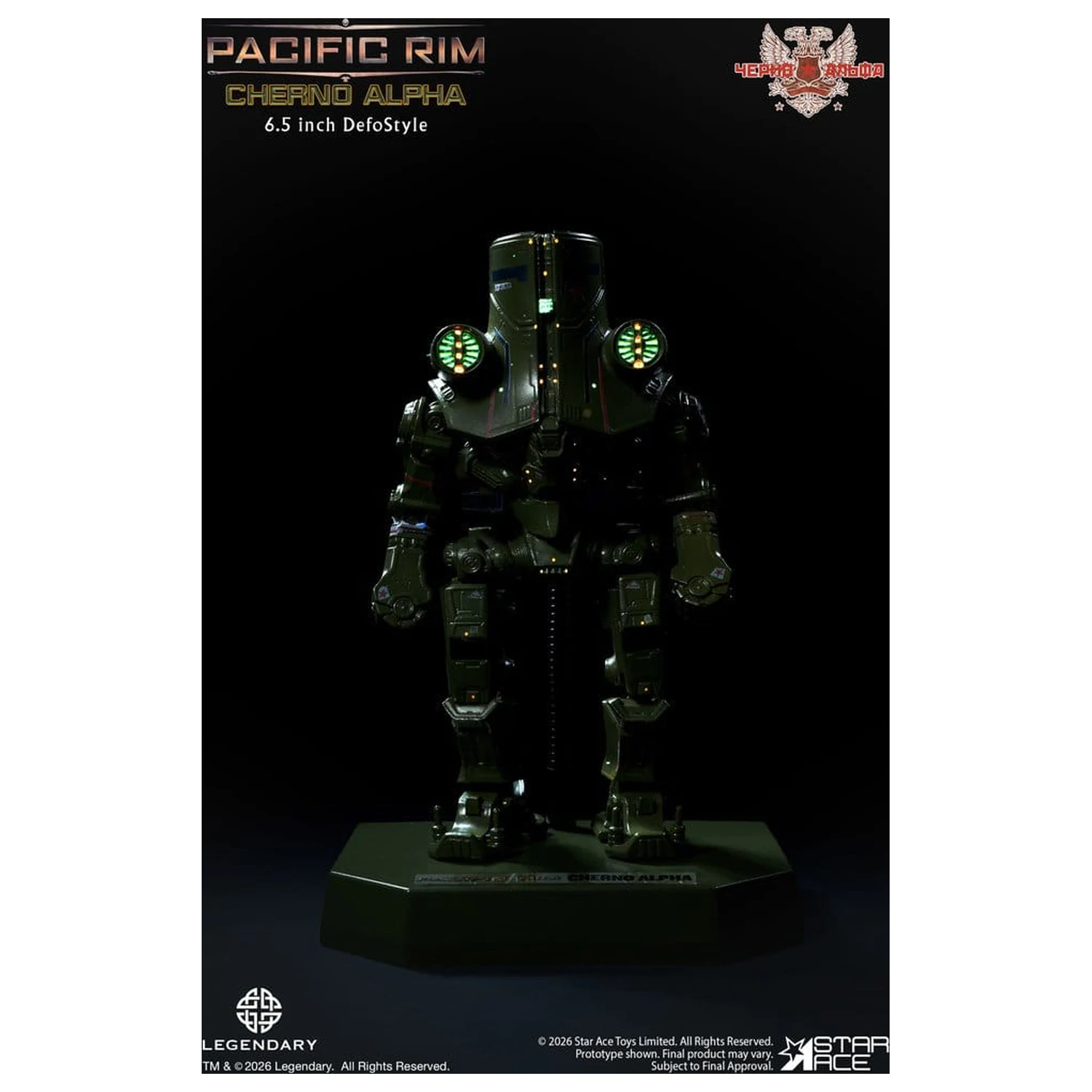 Pacific Rim DefoStyle Figurka Cherno Alpha DX 17 cm fotografii produktu