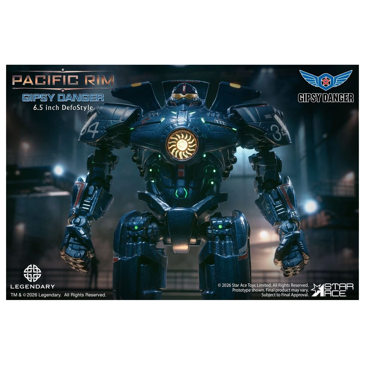Pacific Rim DefoStyle Figure Gipsy Danger DX 17 cm fotografii produktu