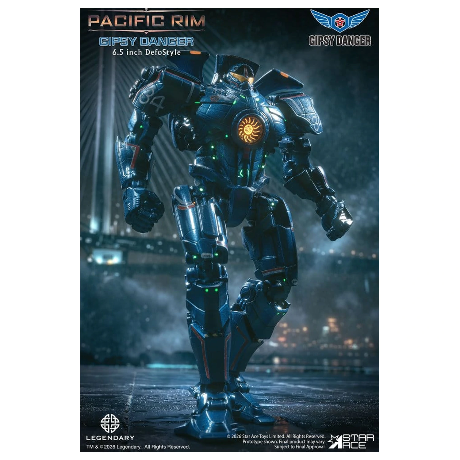 Pacific Rim DefoStyle Figurka Gipsy Danger NX 17 cm fotografii produktu