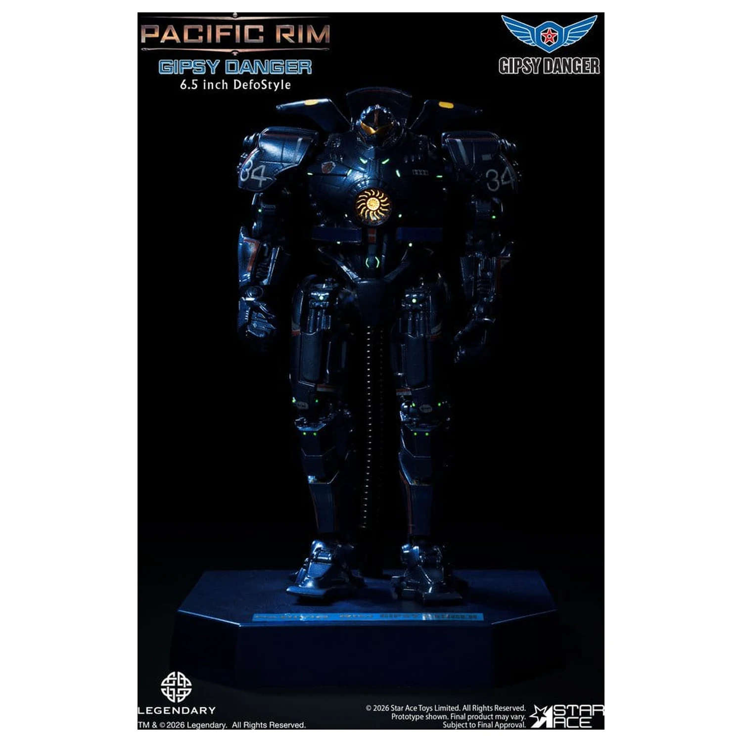 Pacific Rim DefoStyle Figurka Gipsy Danger NX 17 cm fotografii produktu