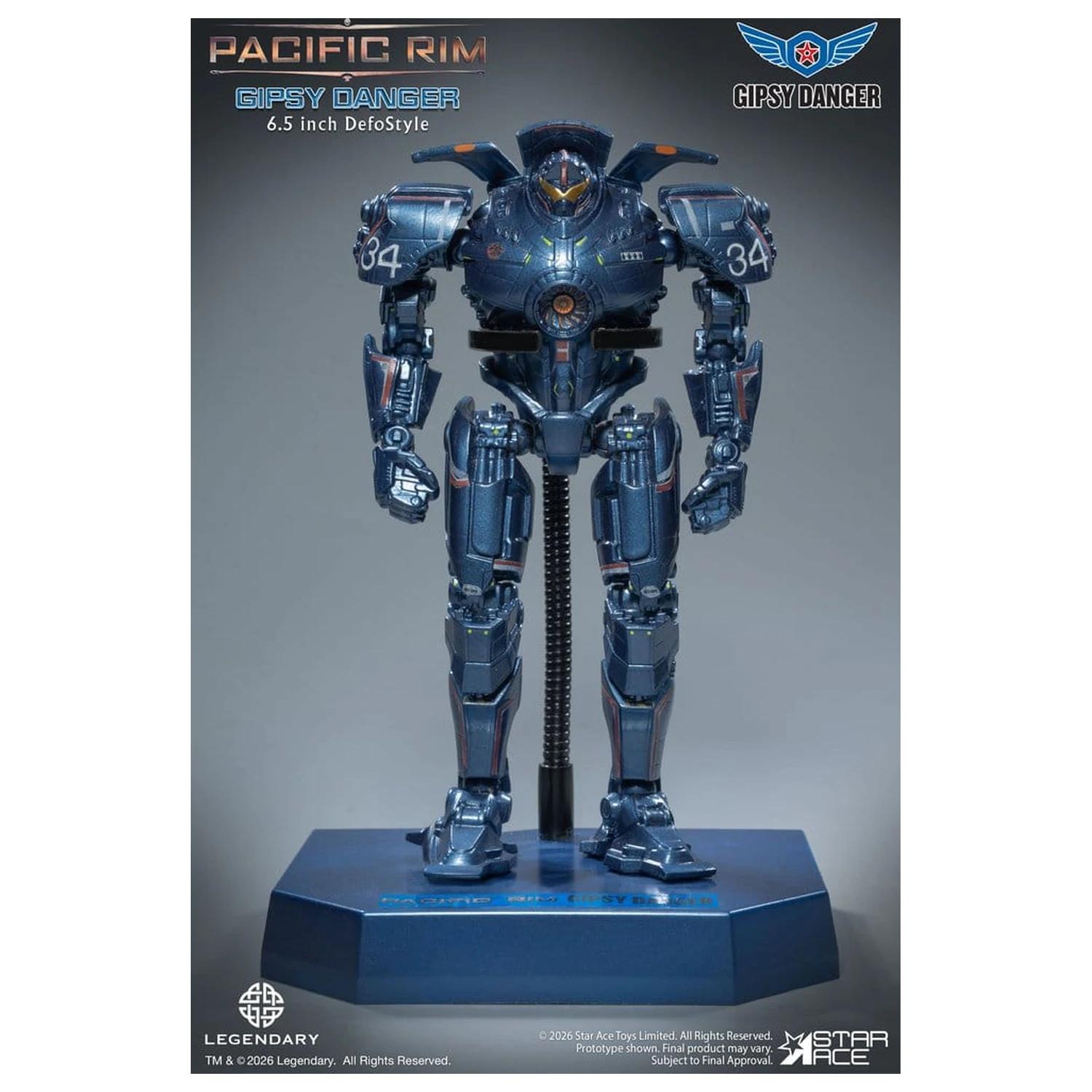 Pacific Rim DefoStyle Figurka 2-balení Gipsy Danger & Cherno Alpha DX 17 cm fotografii produktu