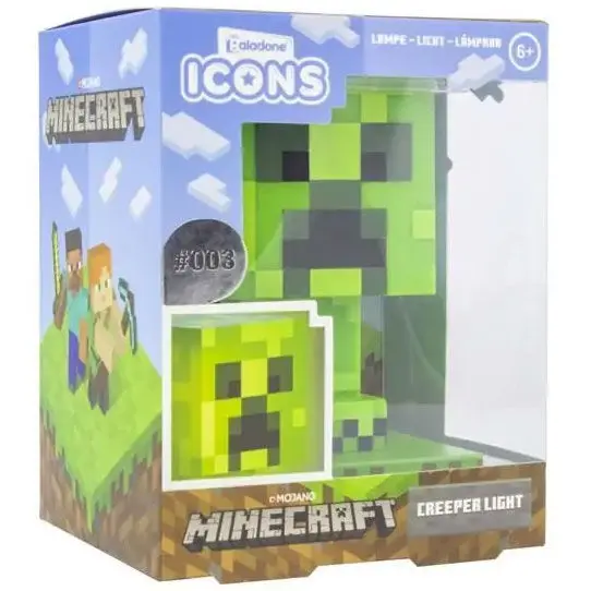 Minecraft Ikonová lampa Creeper (V2) fotografii produktu