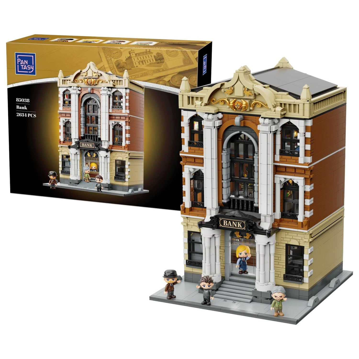 PANTASY Bank Building Block 2634 ks fotografii produktu