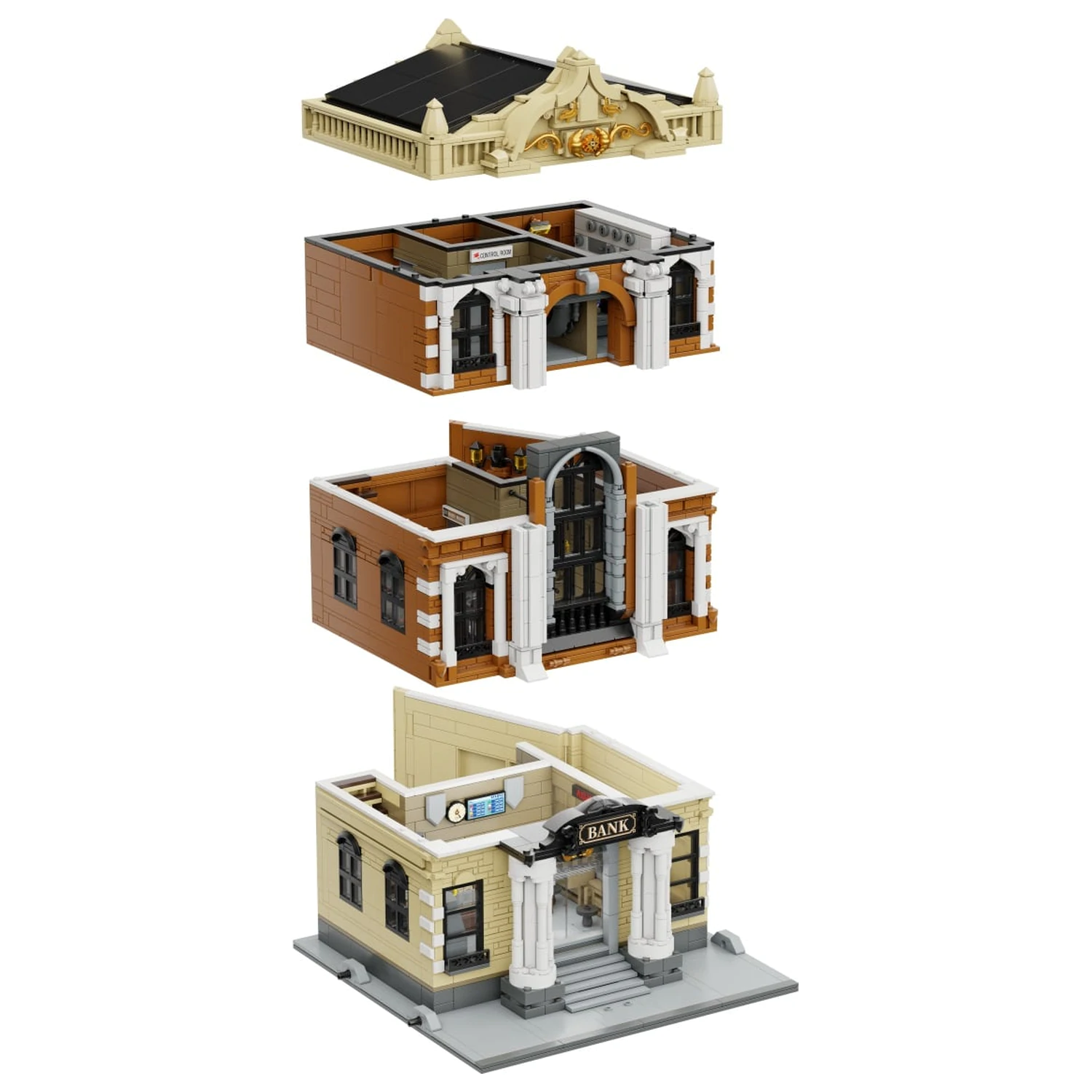 PANTASY Bank Building Block 2634 ks fotografii produktu