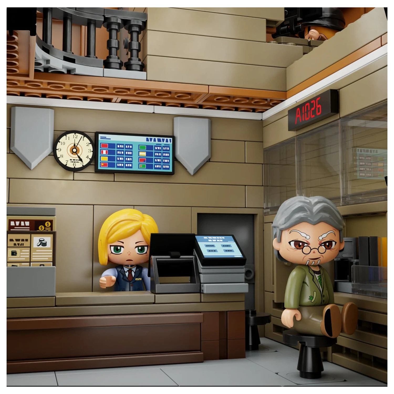 PANTASY Bank Building Block 2634 ks fotografii produktu