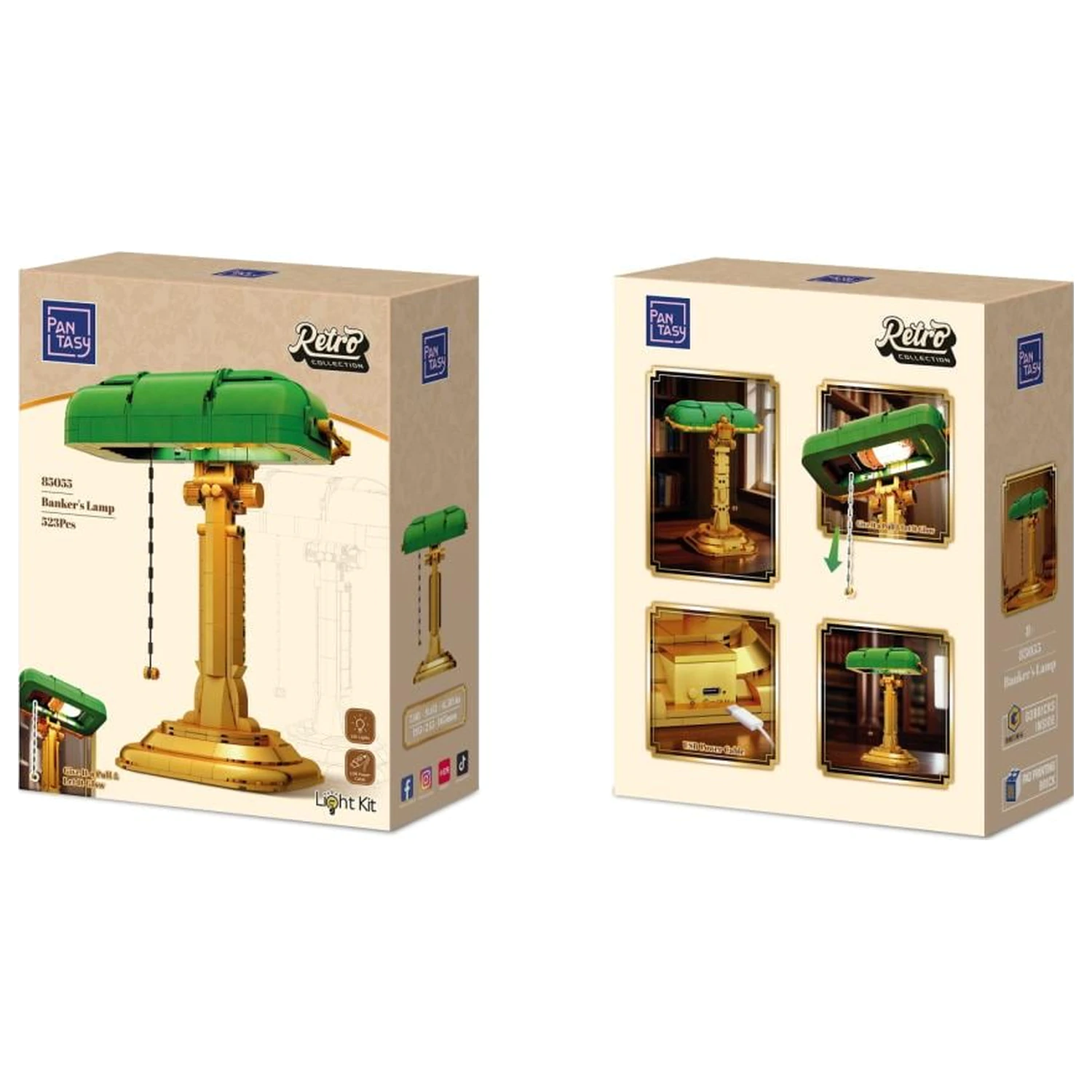 Pantasy Banker's Lamp Stavebnice 523 ks fotografii produktu