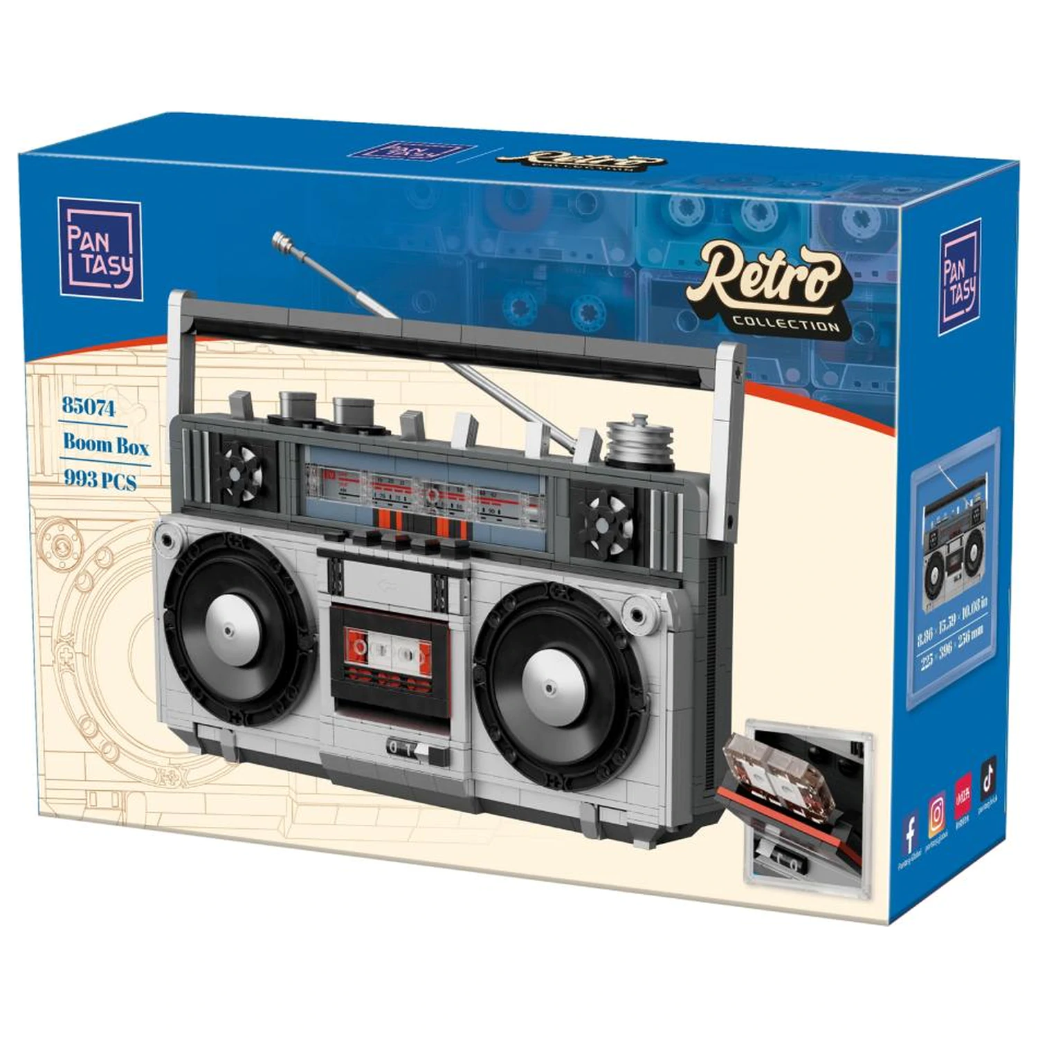 PANTASY Boombox Stavebnice 993 ks fotografii produktu