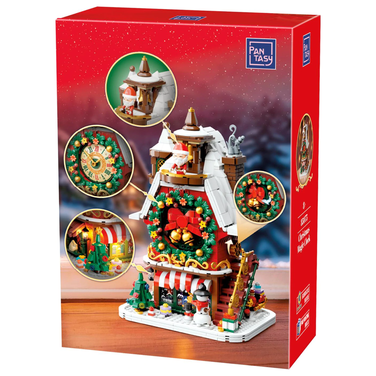 PANTASY Christmas Magic Clock stavebnice 1269 ks fotografii produktu