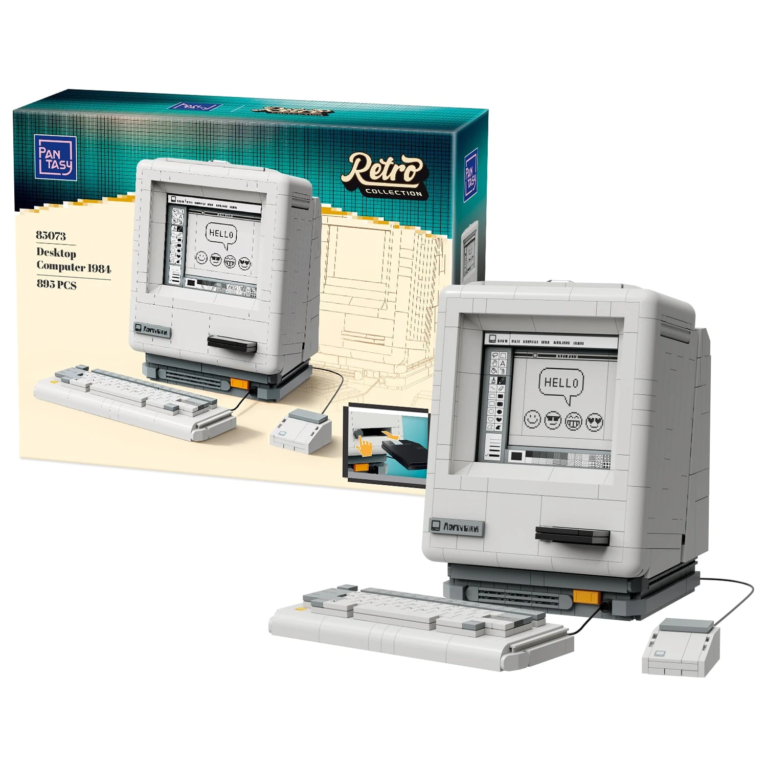 Pantasy Desktop Computer 1984 stavebnice 895 ks fotografii produktu
