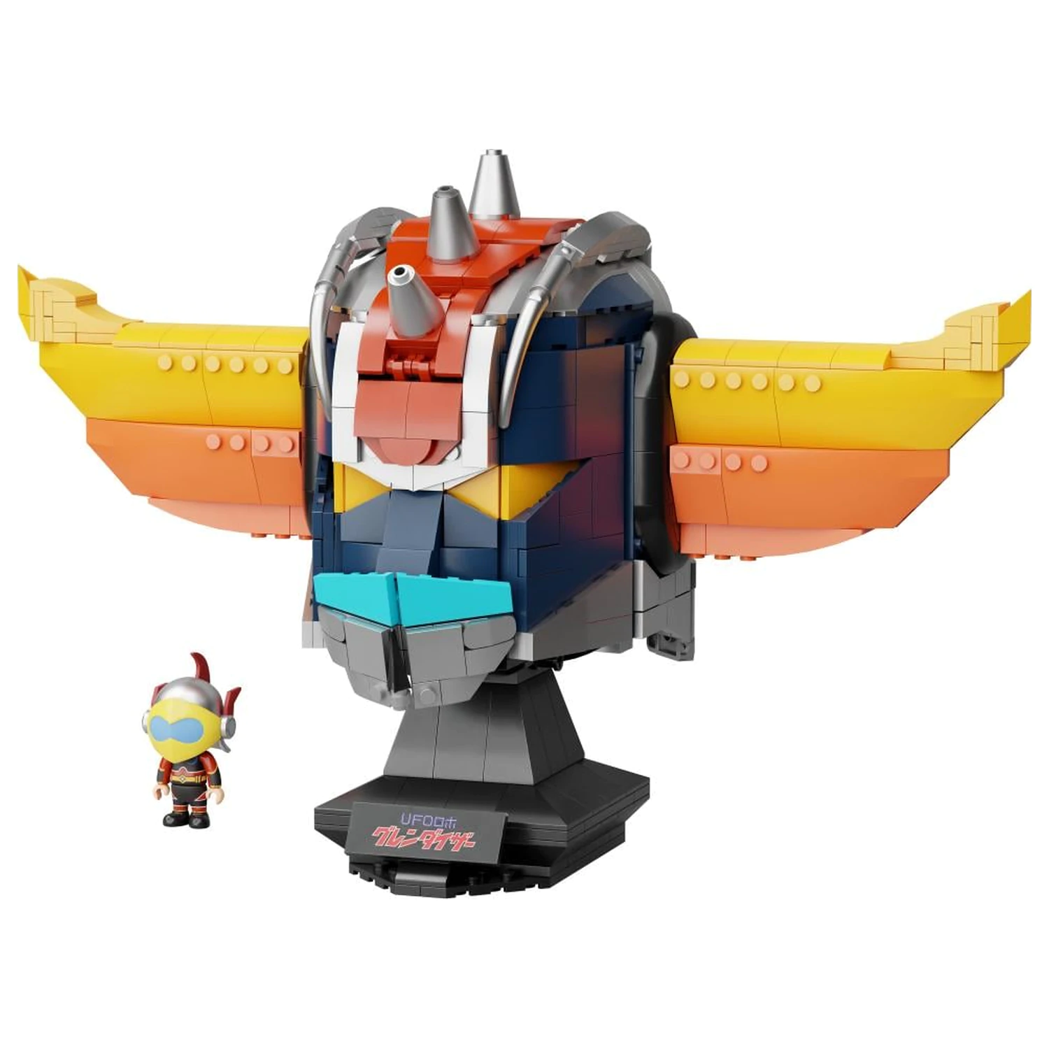 PANTASY Grendizer Bust stavebnice 852 ks fotografii produktu
