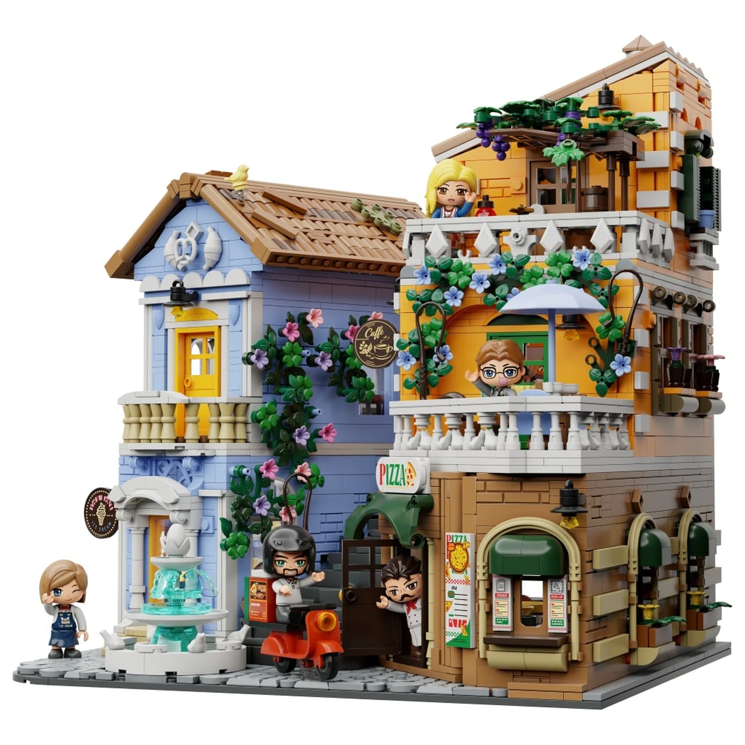 PANTASY Italian Street Corner Stavebnice 2892 ks fotografii produktu
