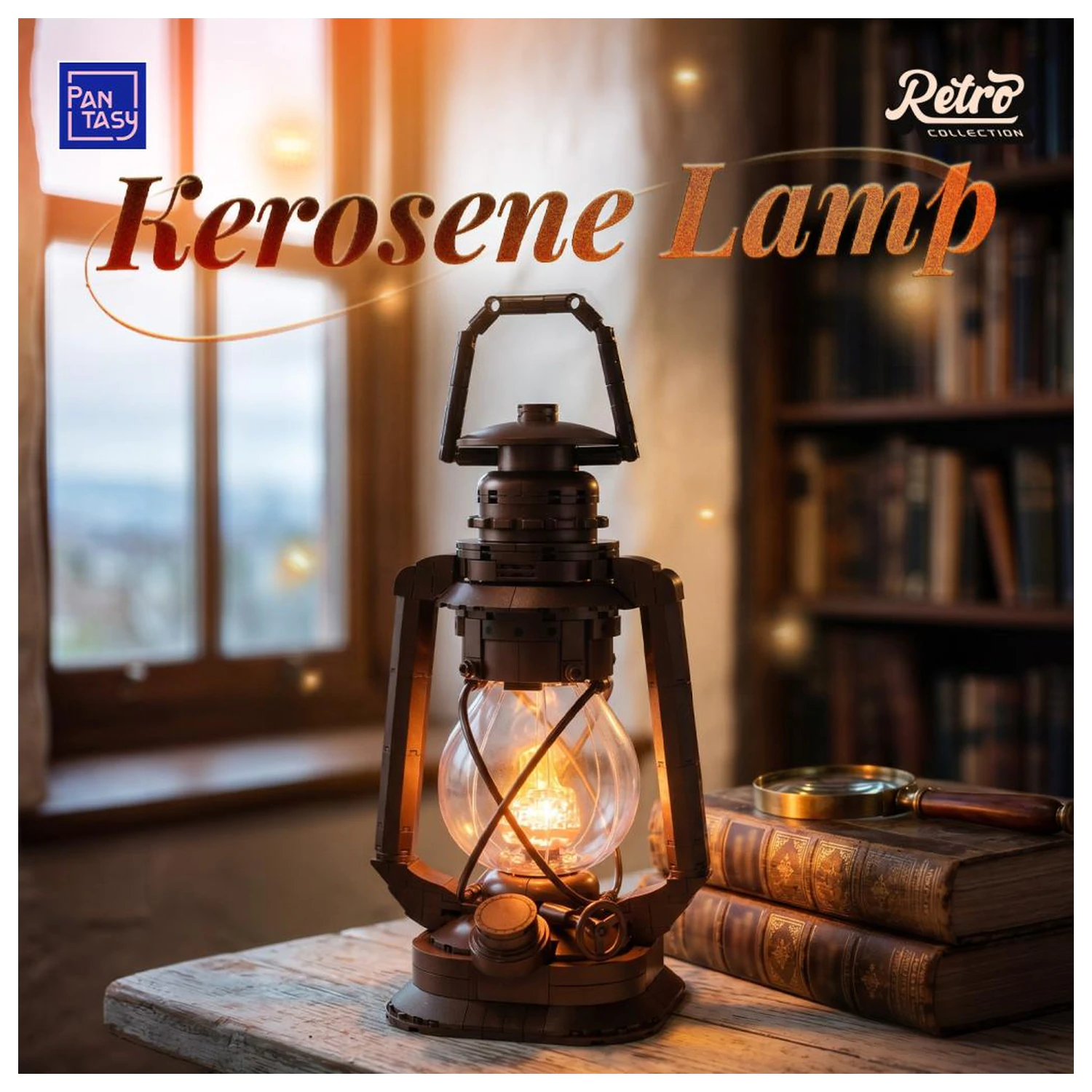 PANTASY Kerosene Lamp Stavebnice 379 ks fotografii produktu