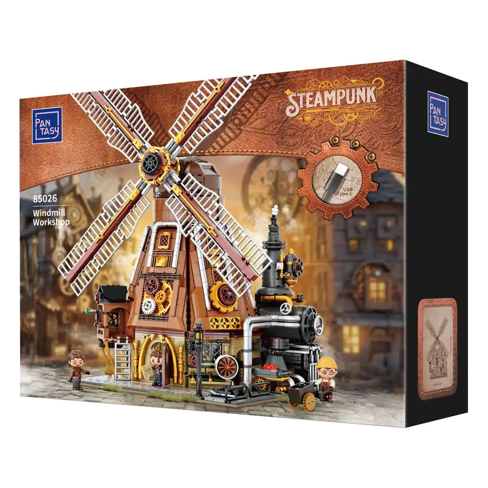Pantasy Original Stavebnice Steampunk Větrný mlýn Workshop fotografii produktu