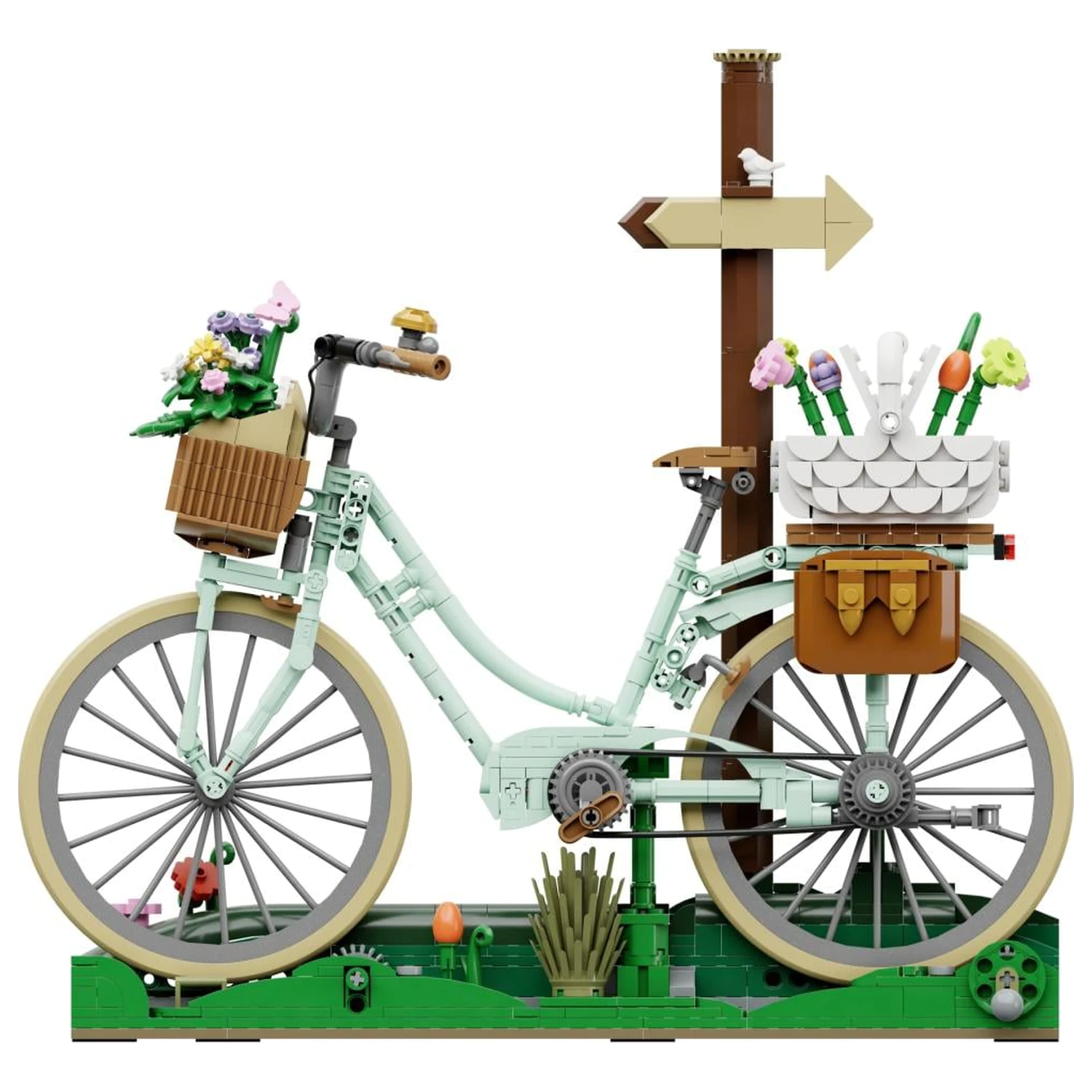 Pantasy Spring Picnic Bicycle Stavebnice 1079 ks fotografii produktu