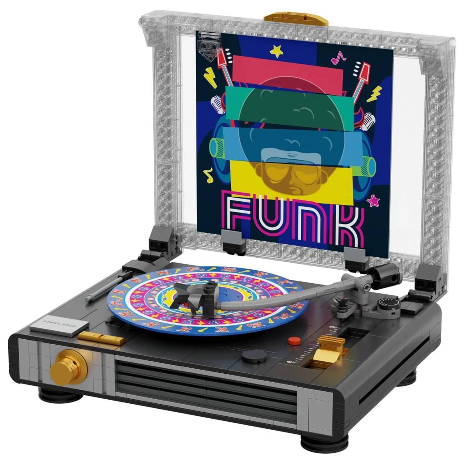 PANTASY Vinyl Turntable Stavebnice 607 ks fotografii produktu