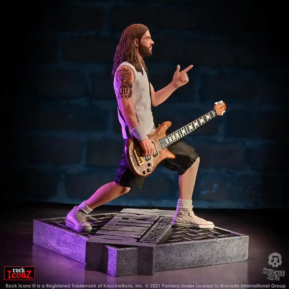 Pantera Rock Iconz Statue Rex Brown (Reinventing the Steel) 22 cm soška fotografii produktu