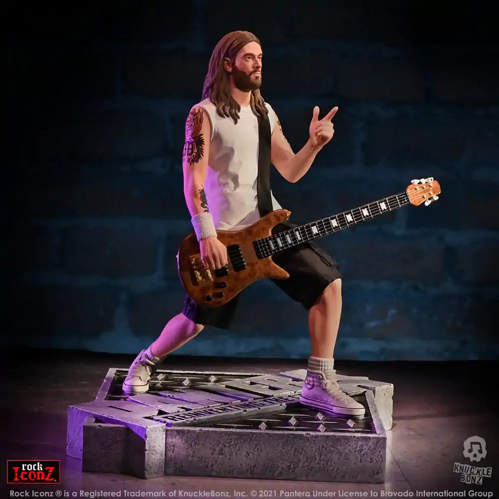 Pantera Rock Iconz Statue Rex Brown (Reinventing the Steel) 22 cm soška fotografii produktu