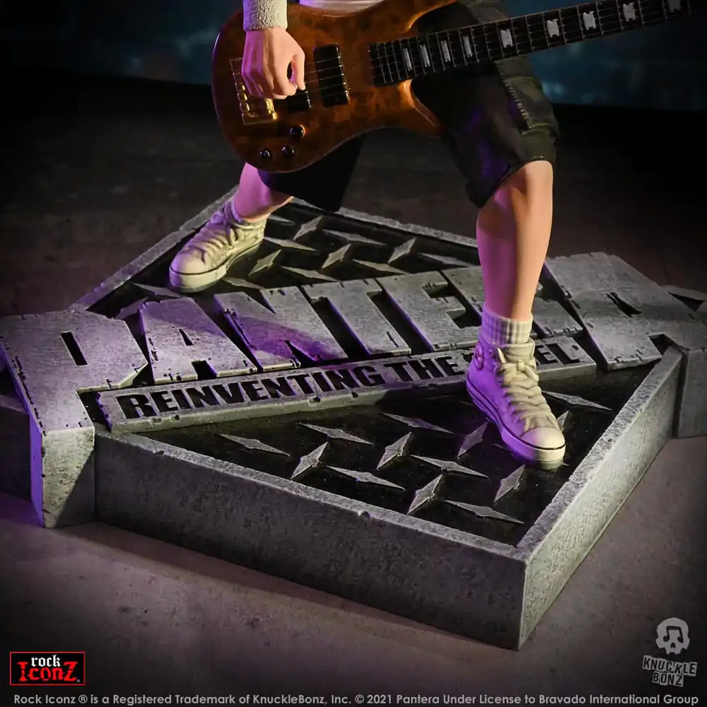 Pantera Rock Iconz Statue Rex Brown (Reinventing the Steel) 22 cm soška fotografii produktu