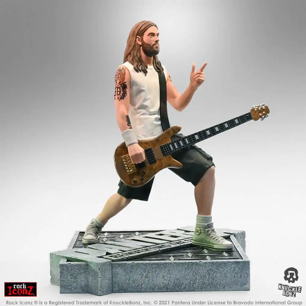 Pantera Rock Iconz Statue Rex Brown (Reinventing the Steel) 22 cm soška fotografii produktu