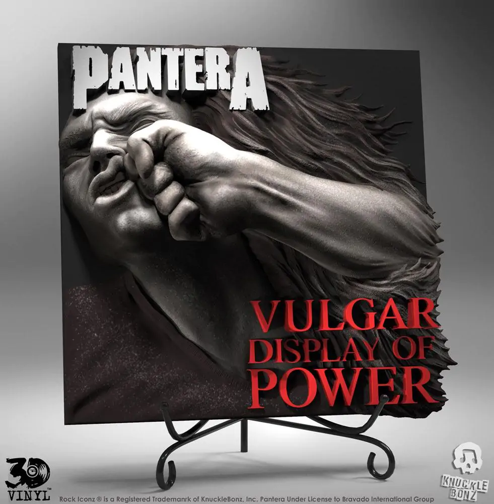 Pantera 3D vinylová socha Vulgar Display of Power 30 cm fotografii produktu