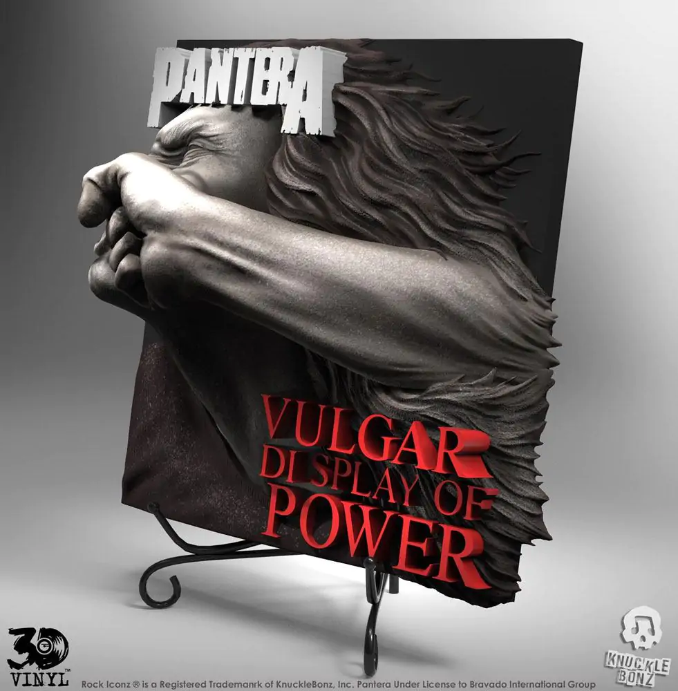 Pantera 3D vinylová socha Vulgar Display of Power 30 cm fotografii produktu