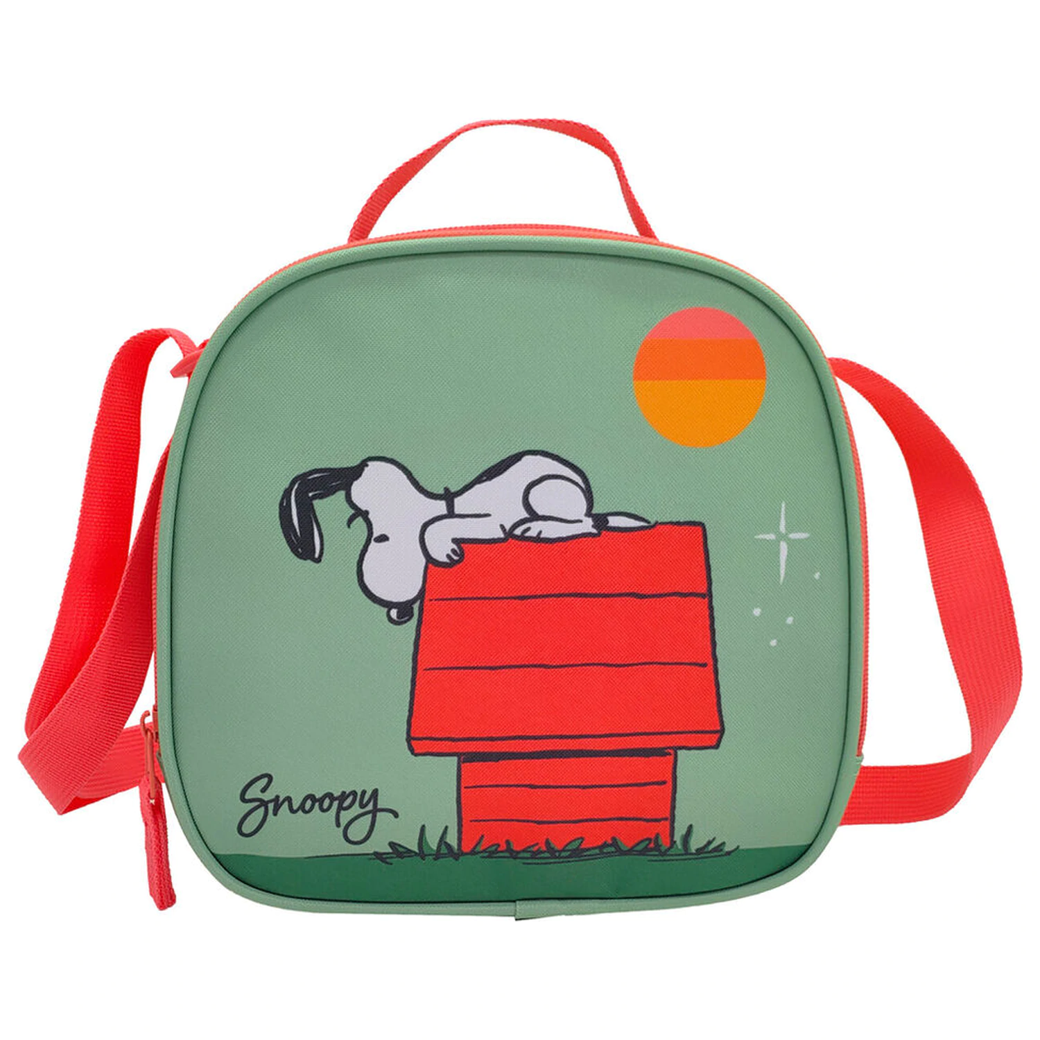 Panuts Snoopy Set s vozíkem + penál + obědová taška fotografii produktu
