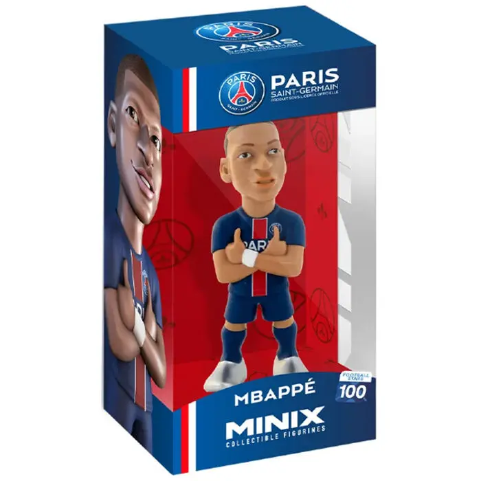 Paris Saint-Germain Kylian Mbappe Minix figurka 12 cm fotografii produktu