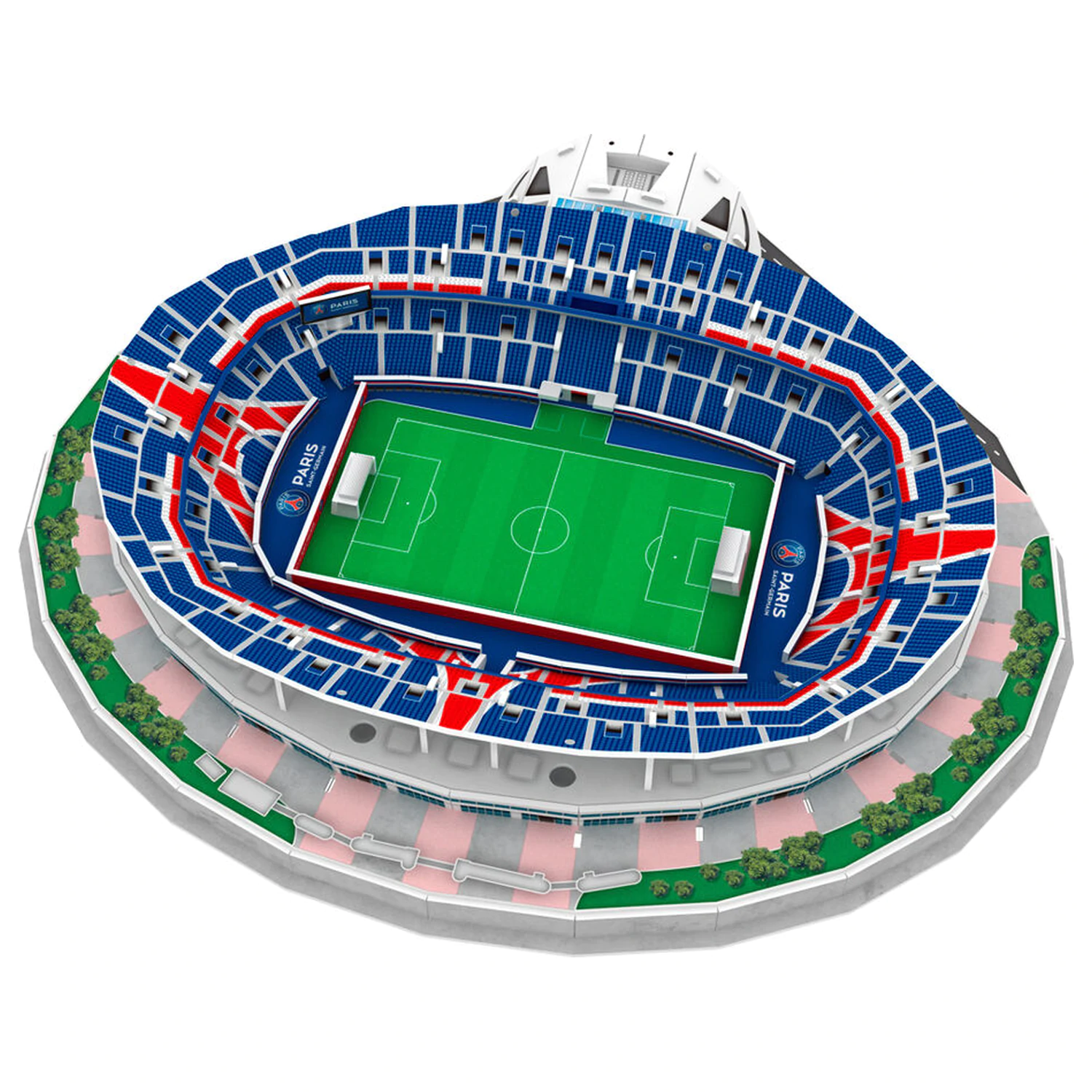 Paris Saint-Germain Princes Park Stadium 3D puzzle 111ks fotografii produktu