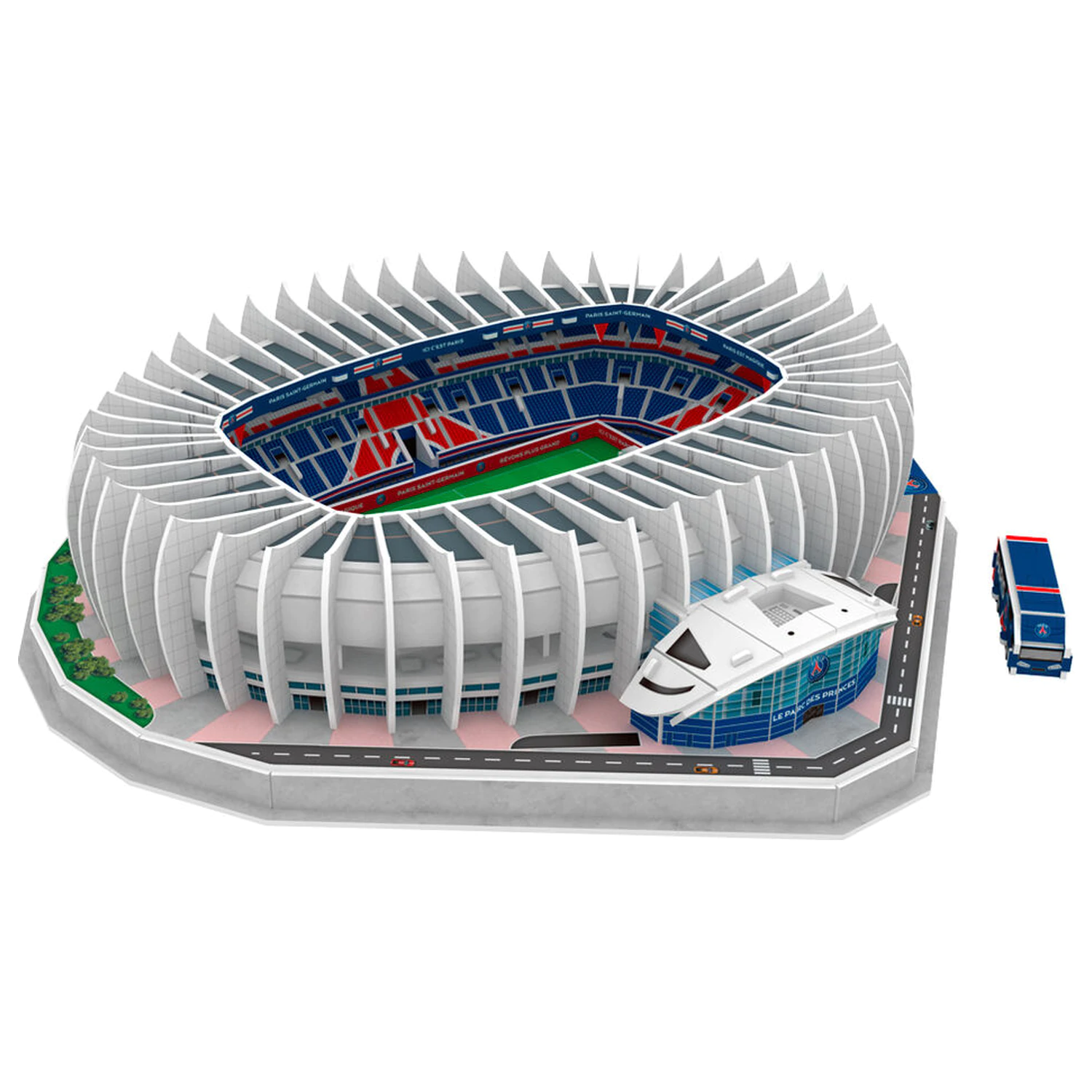 Paris Saint-Germain Princes Park Stadium 3D puzzle 111ks fotografii produktu