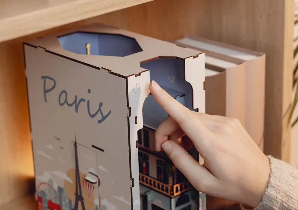 Paris Tiny Adventures Book Nook mini Diorama 23 cm fotografii produktu