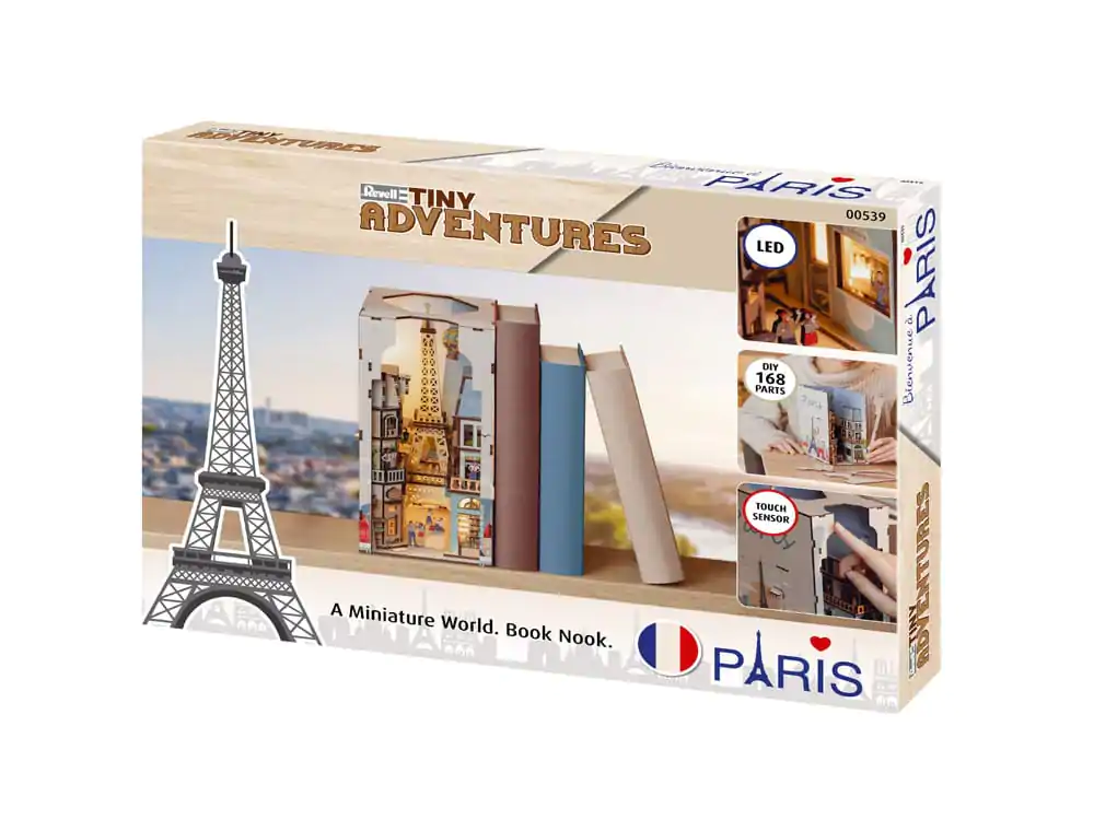 Paris Tiny Adventures Book Nook mini Diorama 23 cm fotografii produktu