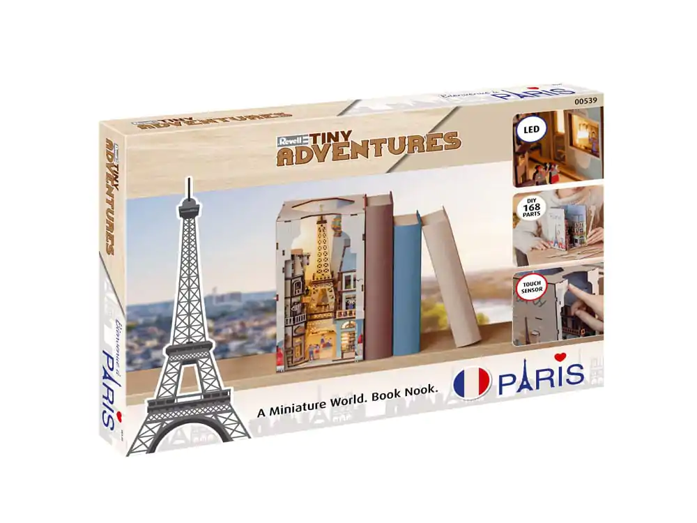 Paris Tiny Adventures Book Nook mini Diorama 23 cm fotografii produktu