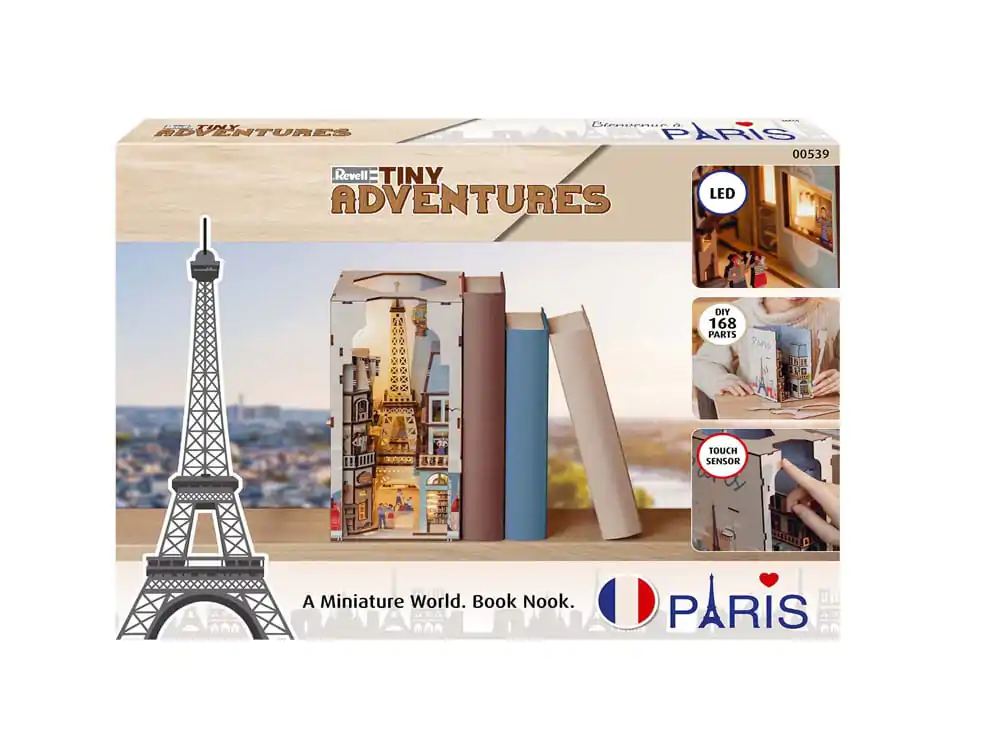 Paris Tiny Adventures Book Nook mini Diorama 23 cm fotografii produktu
