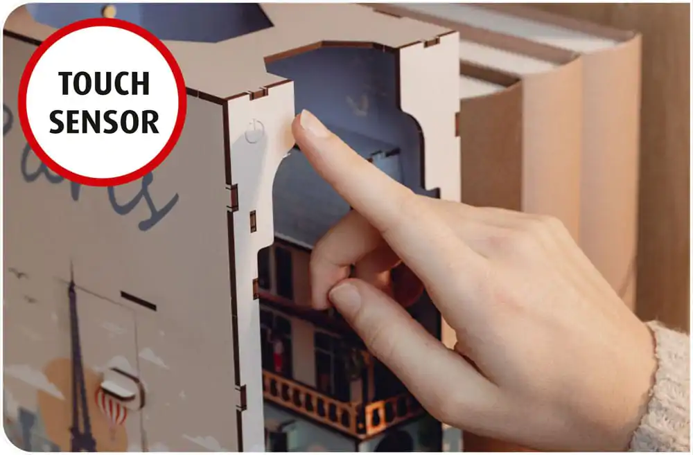 Paris Tiny Adventures Book Nook mini Diorama 23 cm fotografii produktu
