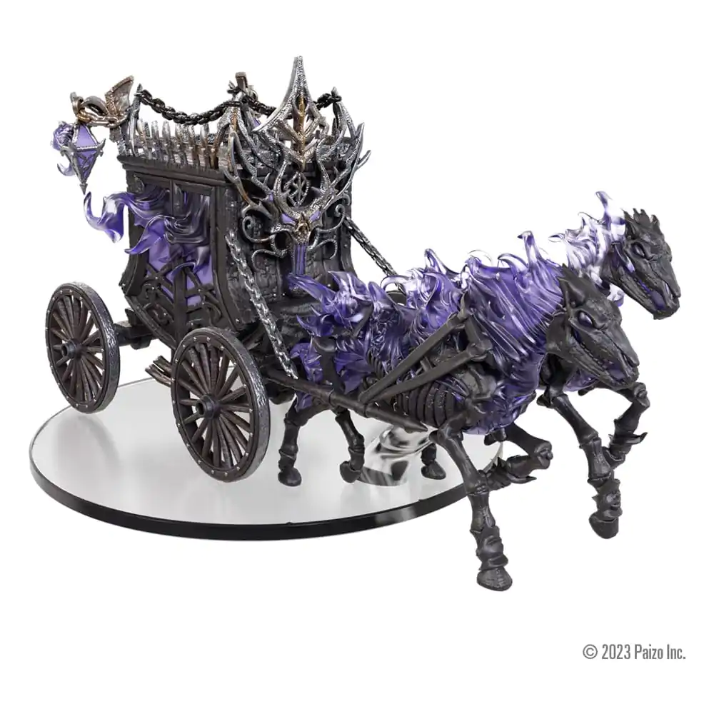 Pathfinder Battles krabicové předbarvené miniatury Death Coach 12 cm fotografii produktu