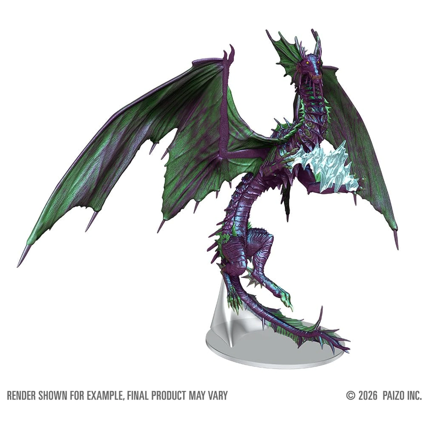 Pathfinder Battles Krabicové předbarvené figurky Adult Mirage Dragon 23 cm fotografii produktu