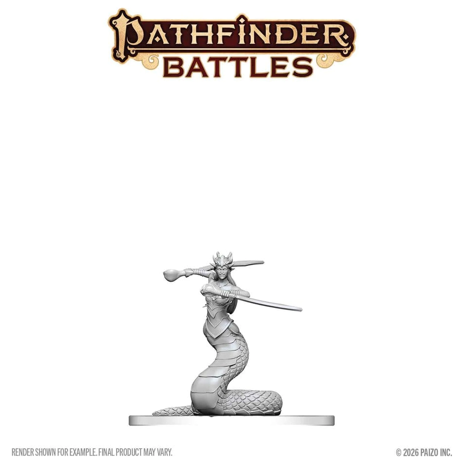 Pathfinder Battles Deep Cuts nenabarvená miniatura Lamia Matriarch 13 cm fotografii produktu