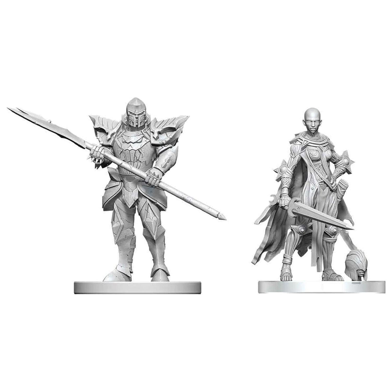 Pathfinder Battles Deep Cuts Nemalovaná miniatura Nail & Rack Hellknights 14 cm fotografii produktu