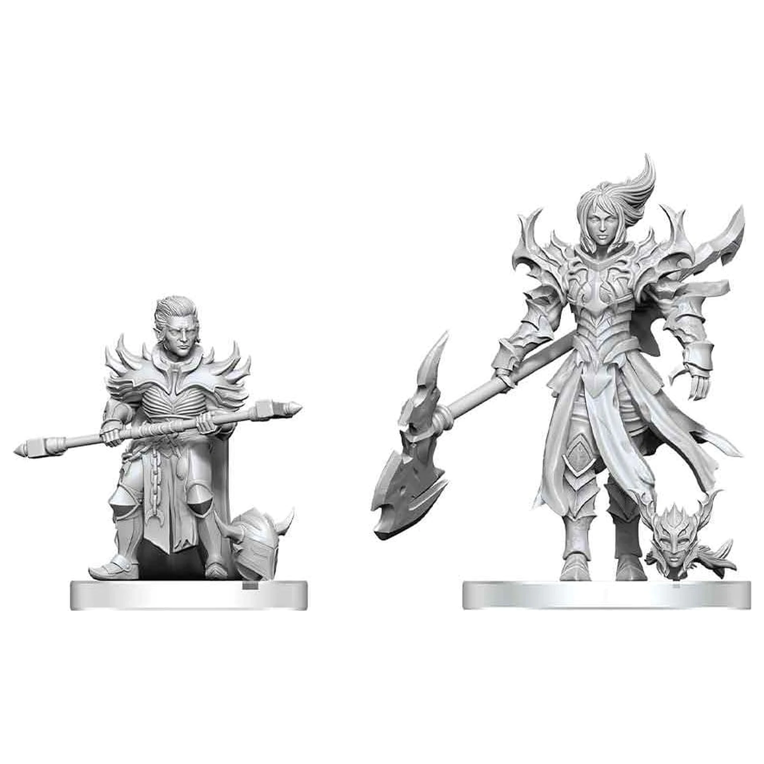 Pathfinder Battles Deep Cuts Nelakovaná miniatura Pyre & Godclaw Hellknights 14 cm fotografii produktu