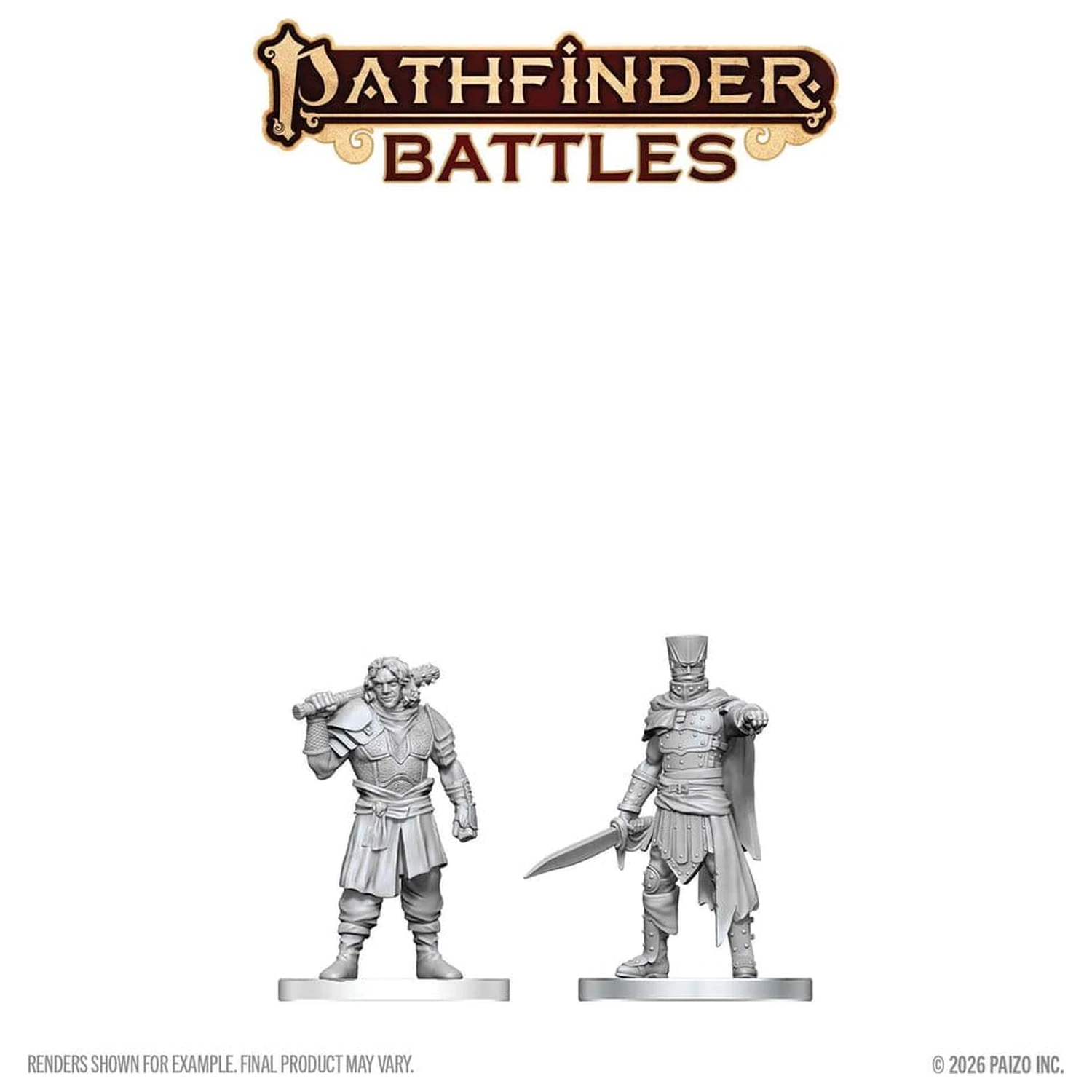 Pathfinder Battles Deep Cuts Nemalovaná miniatura Ruffian & Gang Leader 14 cm fotografii produktu