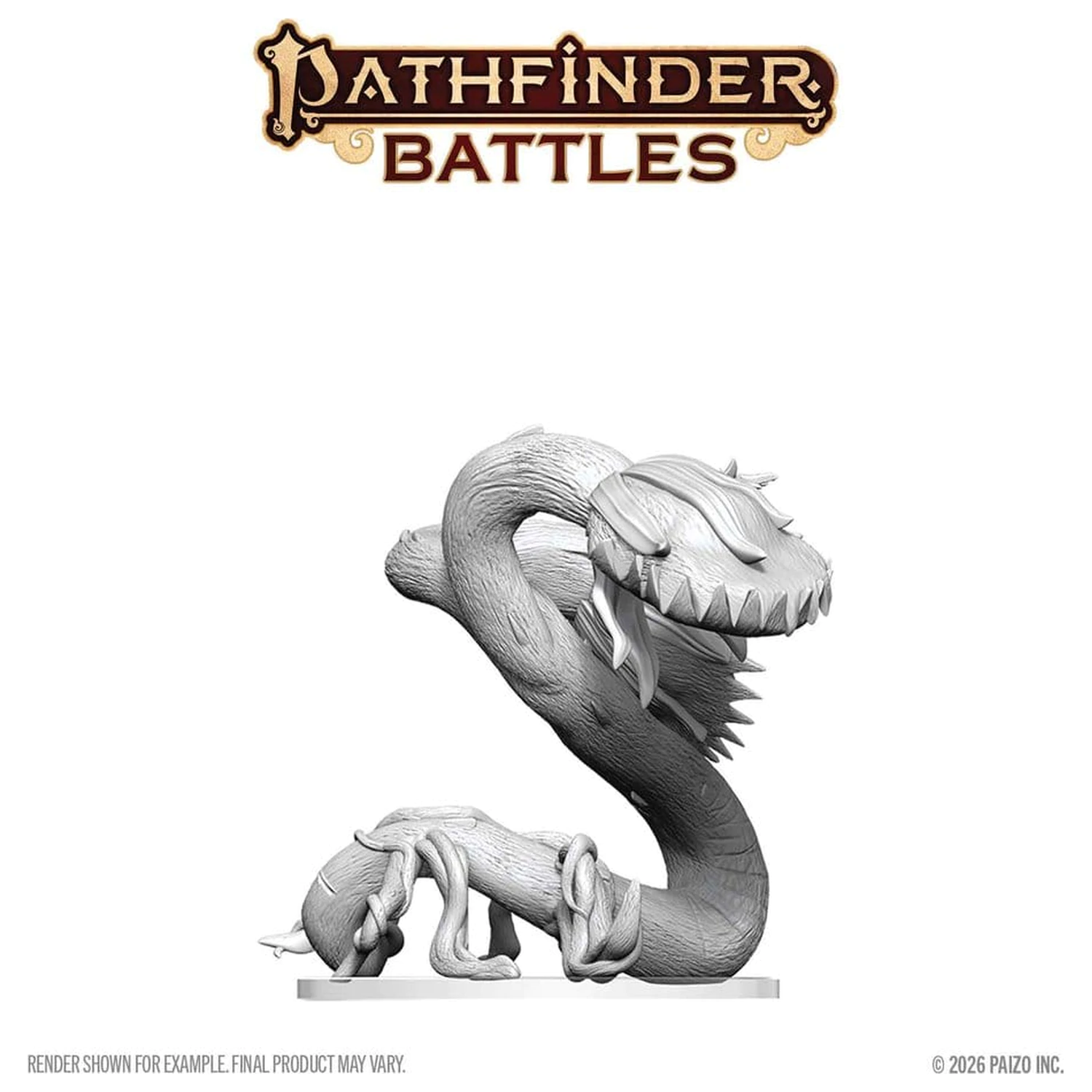 Pathfinder Battles Deep Cuts Nepomalovaná miniatura Snapping Flytrap 15 cm fotografii produktu