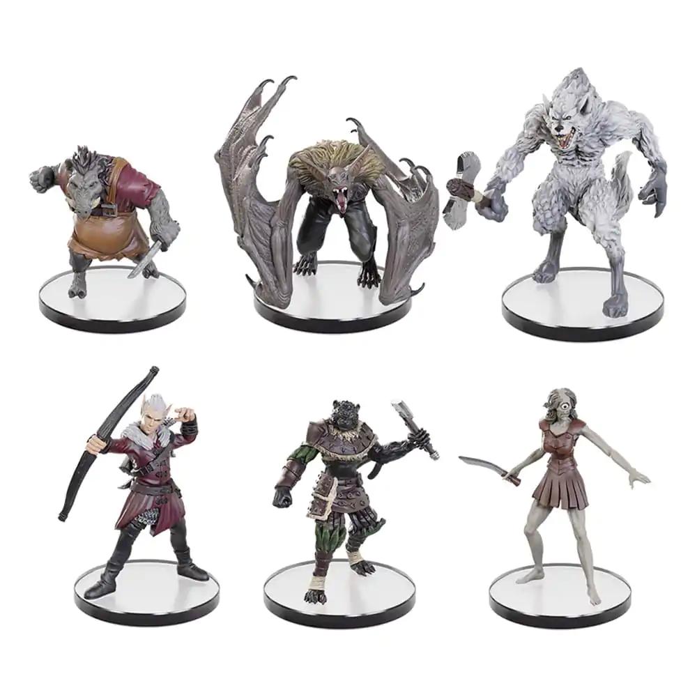 Pathfinder Battles předbarvené miniatury 6-Pack Forest Stalkers Boxed Set fotografii produktu
