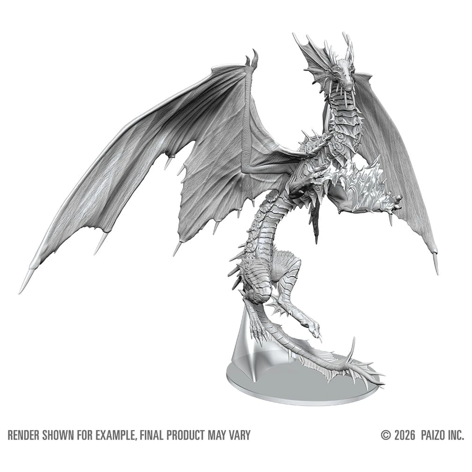 Pathfinder Deep Cuts Nenabarvená krabicová miniatura Adult Mirage Dragon 23 cm fotografii produktu